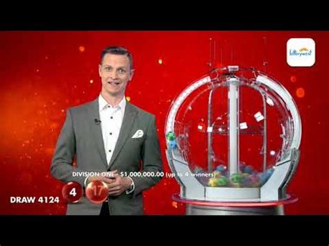tattslotto results monday draw 4124.